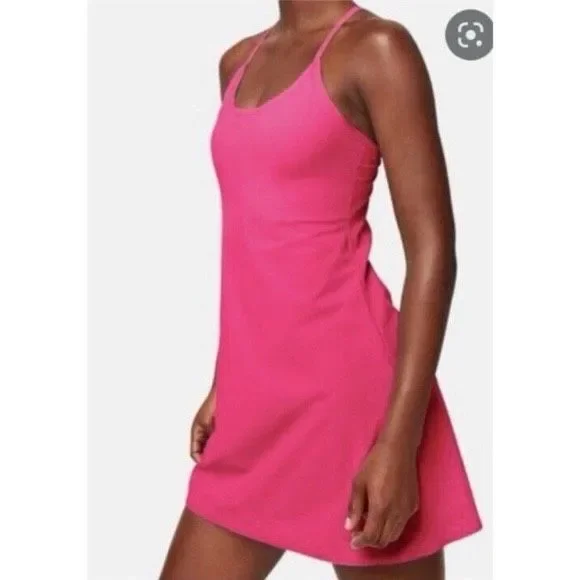 Outdoor Voices | Dresses | Outdoor Voices Womens Hot Pink Exercise  Dressskorts Size Medium | Poshmark